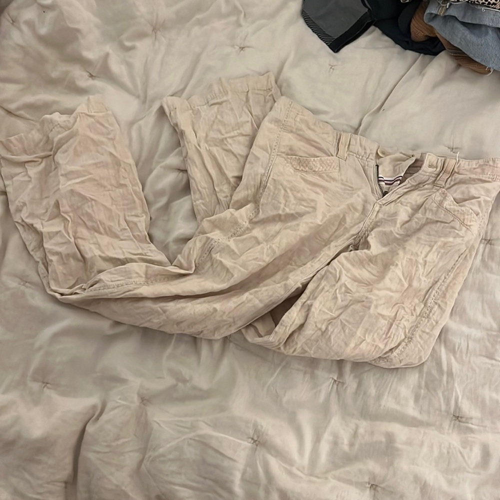 linen type pants